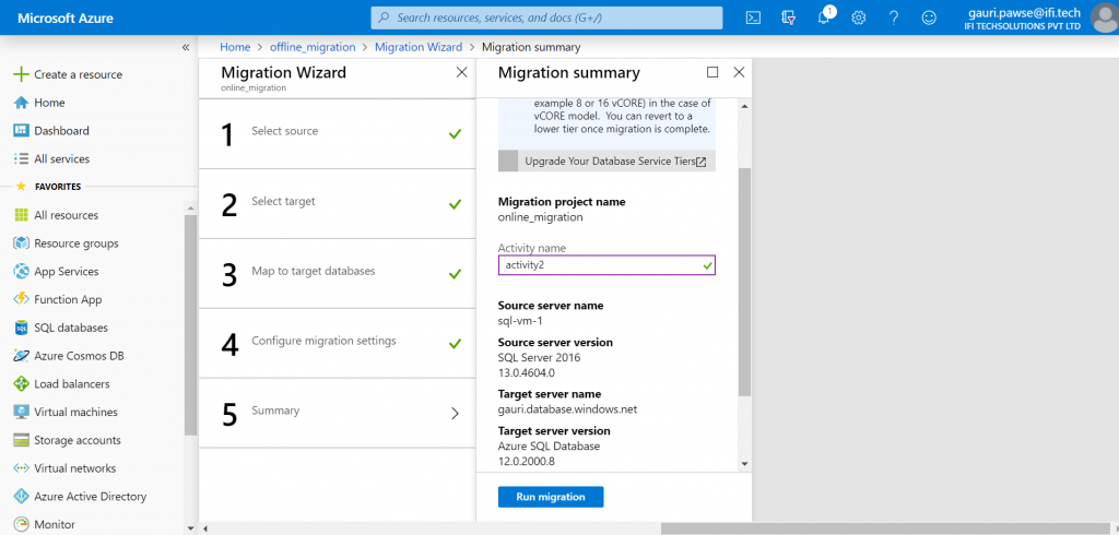 SQL Server to Azure SQL 