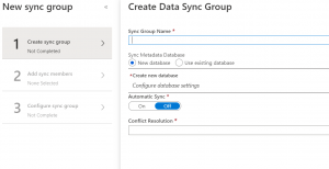 Azure SQL Data Sync