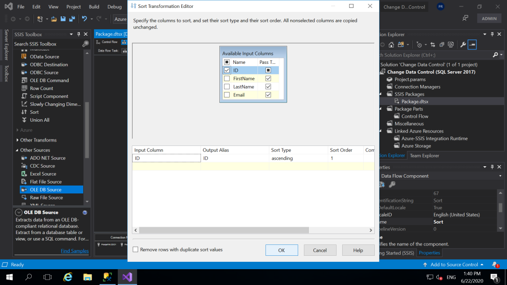 Incremental Load Using Change Data Capture