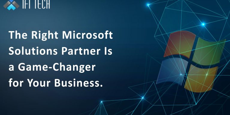 ifi banner microsoft Microsoft Solutions Partner - IFI tech